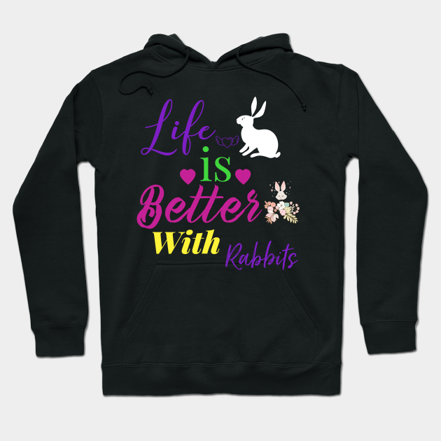 rabbits - Rabbits - Hoodie | TeePublic